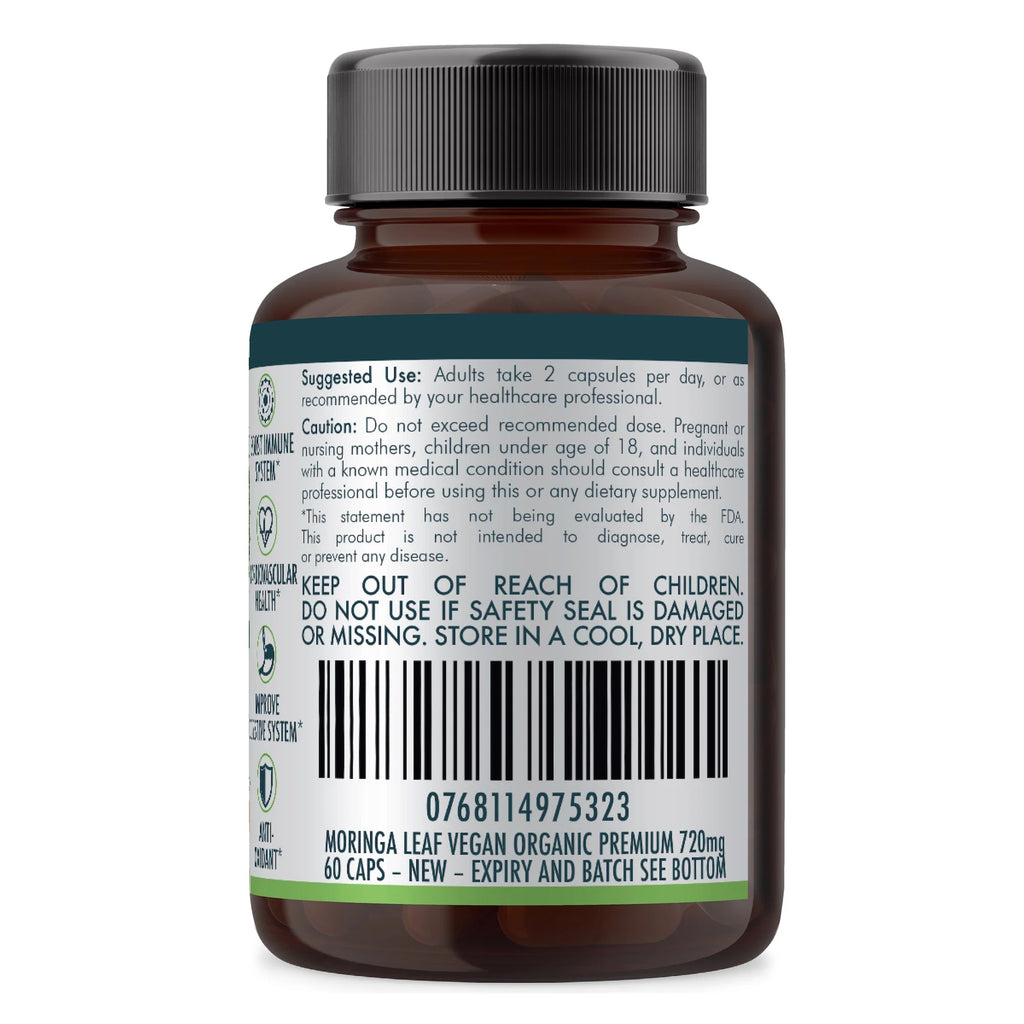 Organic Moringa Leaf Tablets