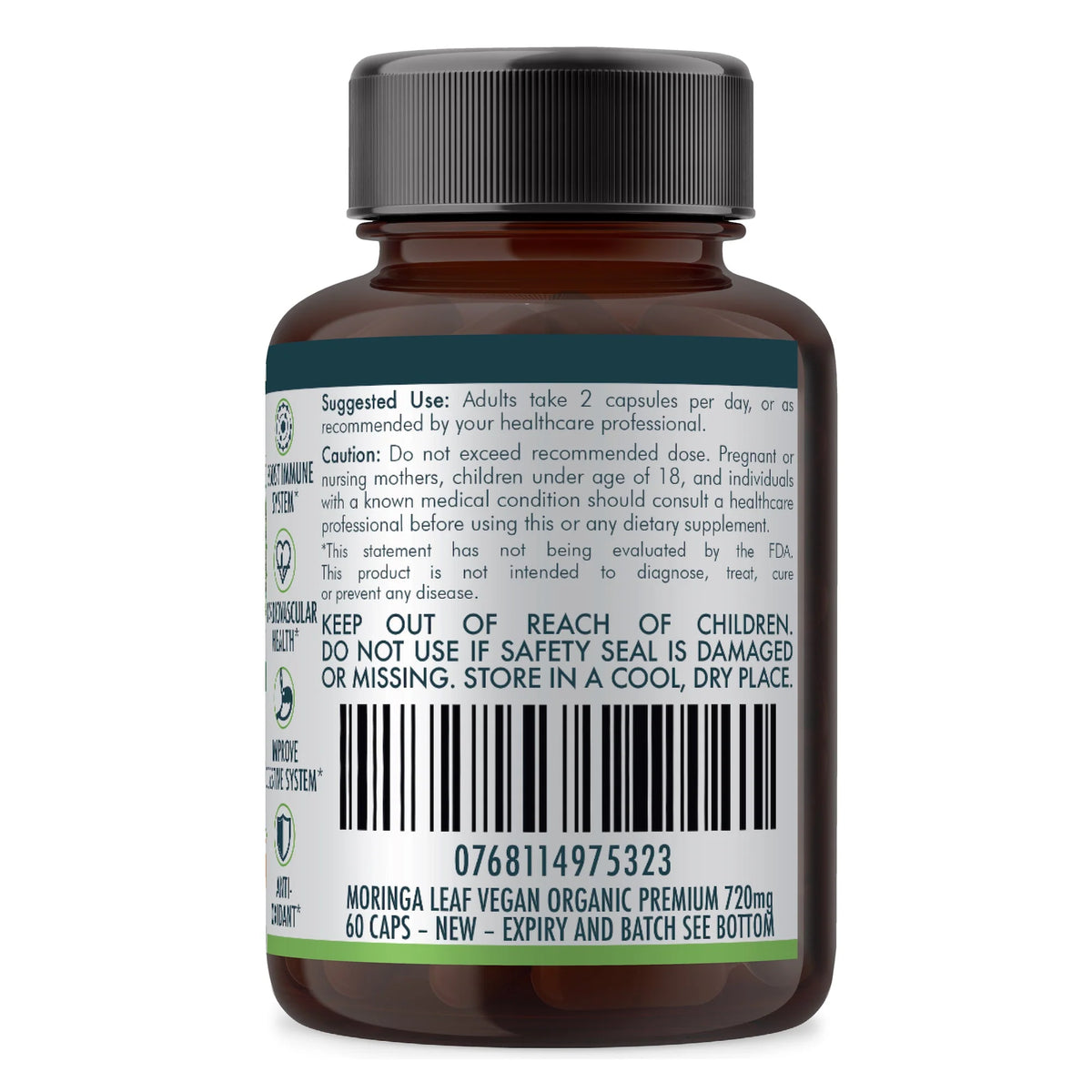 Organic Moringa Leaf Tablets
