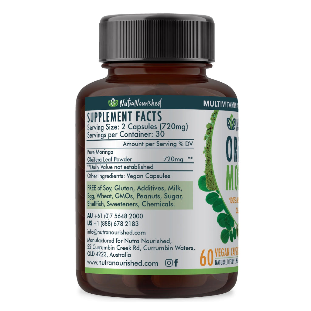 Organic Moringa Leaf Tablets