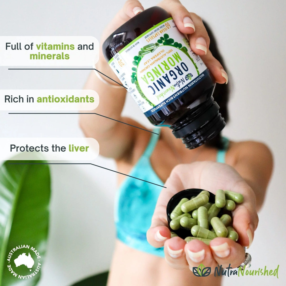 Organic Moringa Leaf Tablets