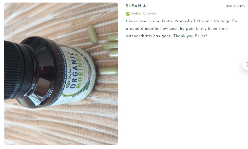 Organic Moringa Leaf Tablets