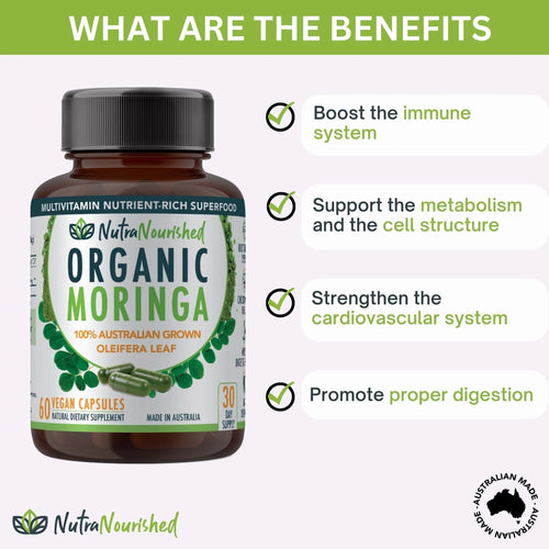 Organic Moringa Leaf Tablets