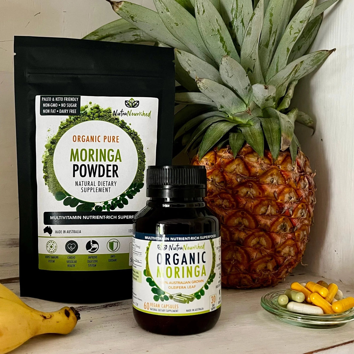 Organic Moringa Leaf Tablets